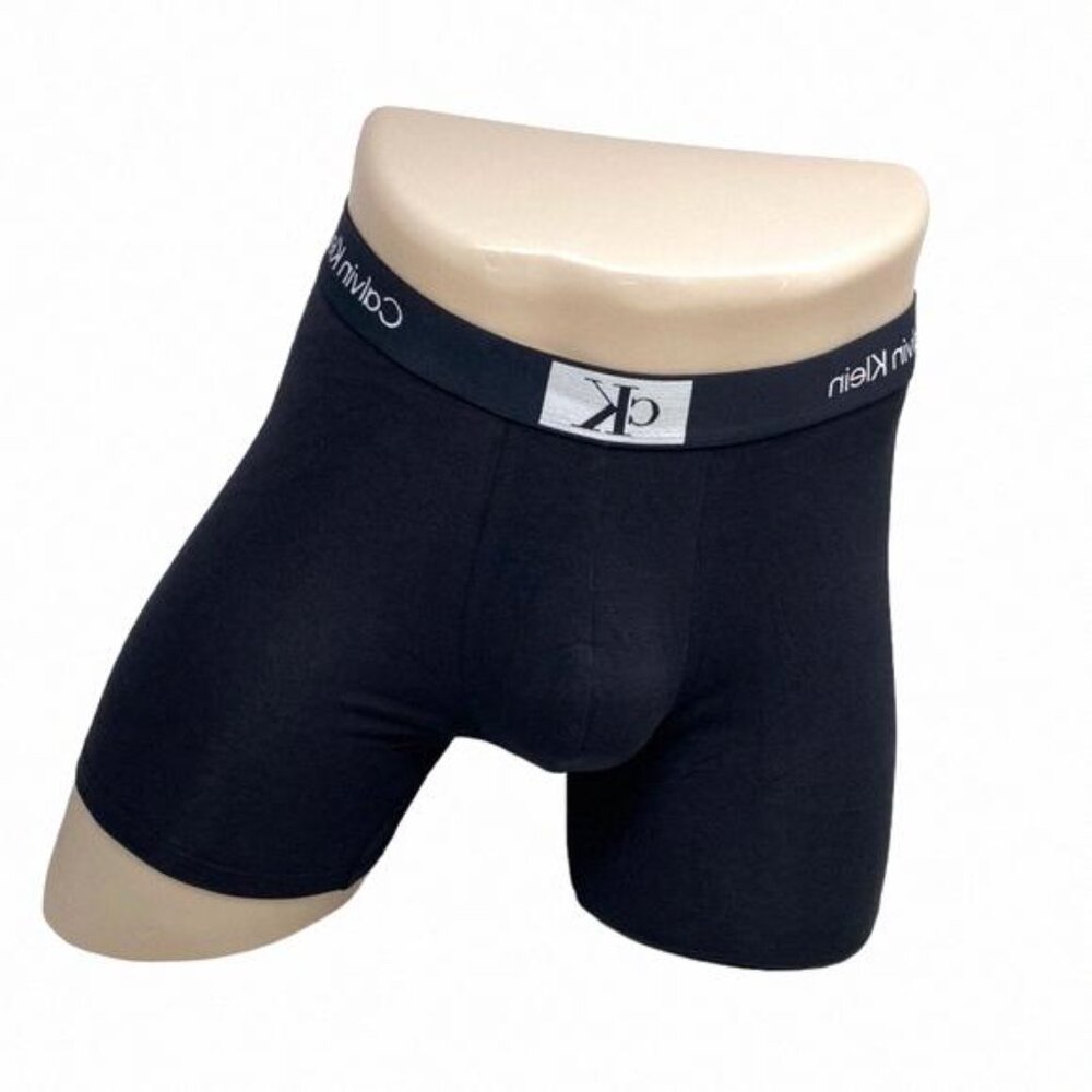 Calvin Klein 3 Pack Underwear Boxer Brief Cotton Stretch NB3529911 Men Red Black - Picture 5 of 10